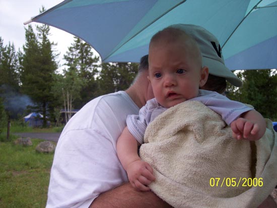 2006 family reunion in Yellowstone National Park